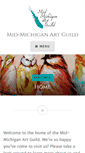 Mobile Screenshot of midmichiganartguild.org